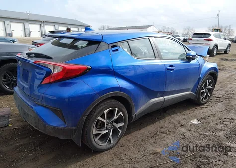 2018 Toyota C-Hr Xle z USA, uszkodzony, nr VIN NMTKHMBX2JR055503